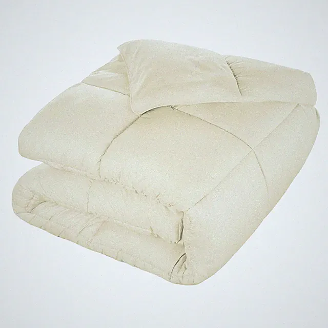All Season Solid Comforter Reversible Down Alternative Bedding