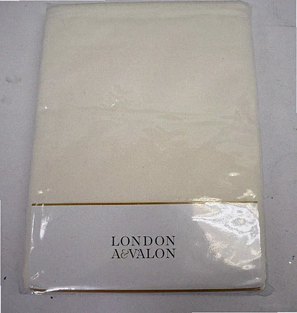 London & Avalon Heritage Collection Duvet Cover Ivory Trim 290cm x 235cm Emperor