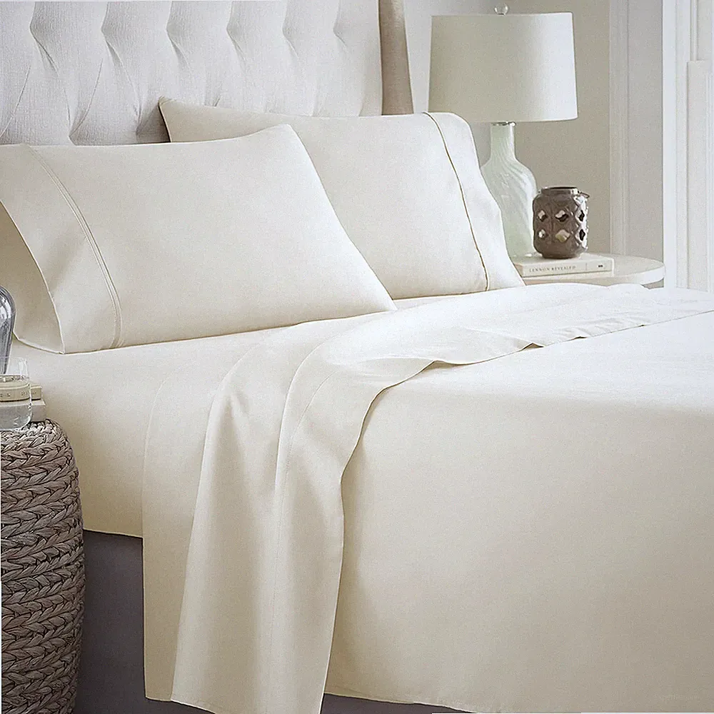 Twin Size Bedding Things 100% Cotton 1000 - 1200 Thread Count Solid Colors