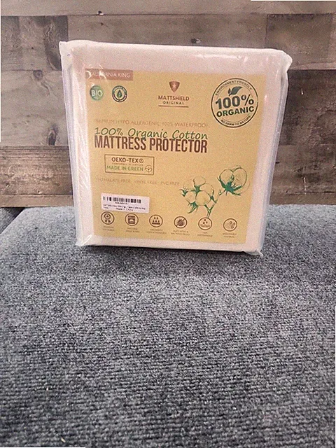 Waterproof Organic Mattress Pad Protector California King 100% Organic Cotton